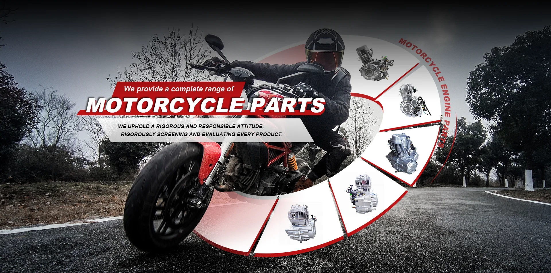 Wysokiej jakości części do silników motocyklowych