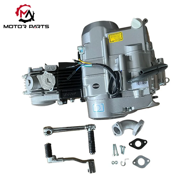 Silnik motocyklowy o pojemności 90 cm3, uruchamiany nożnie