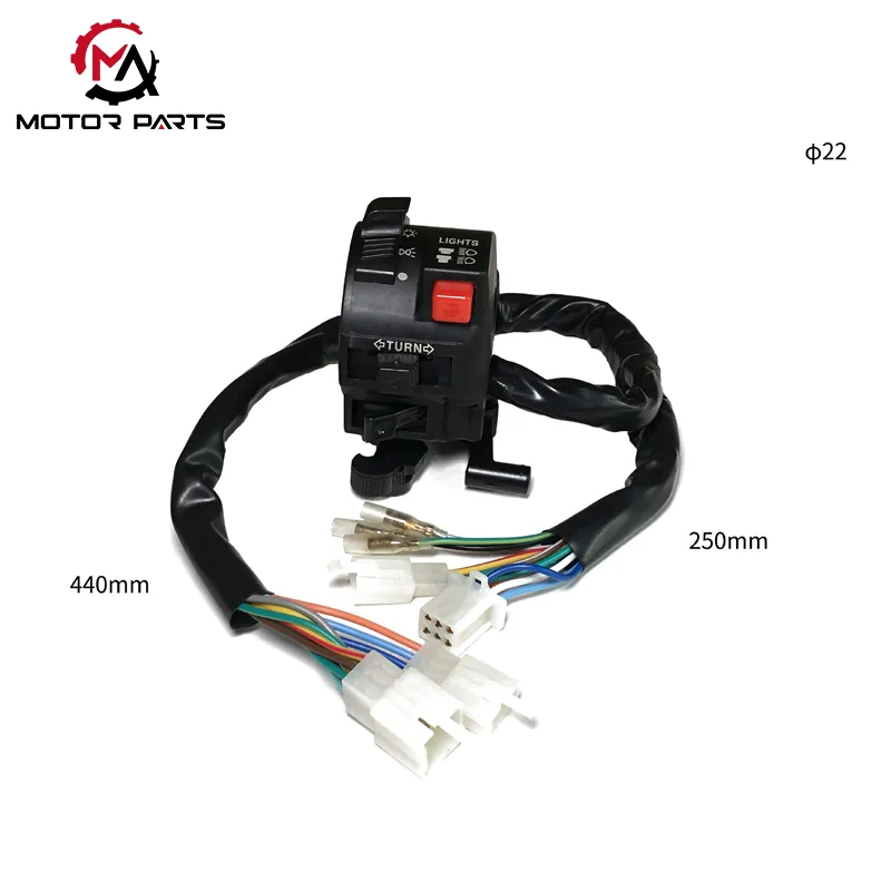 Przełączniki uchwytów do akcesoriów motocyklowych Honda Wave110